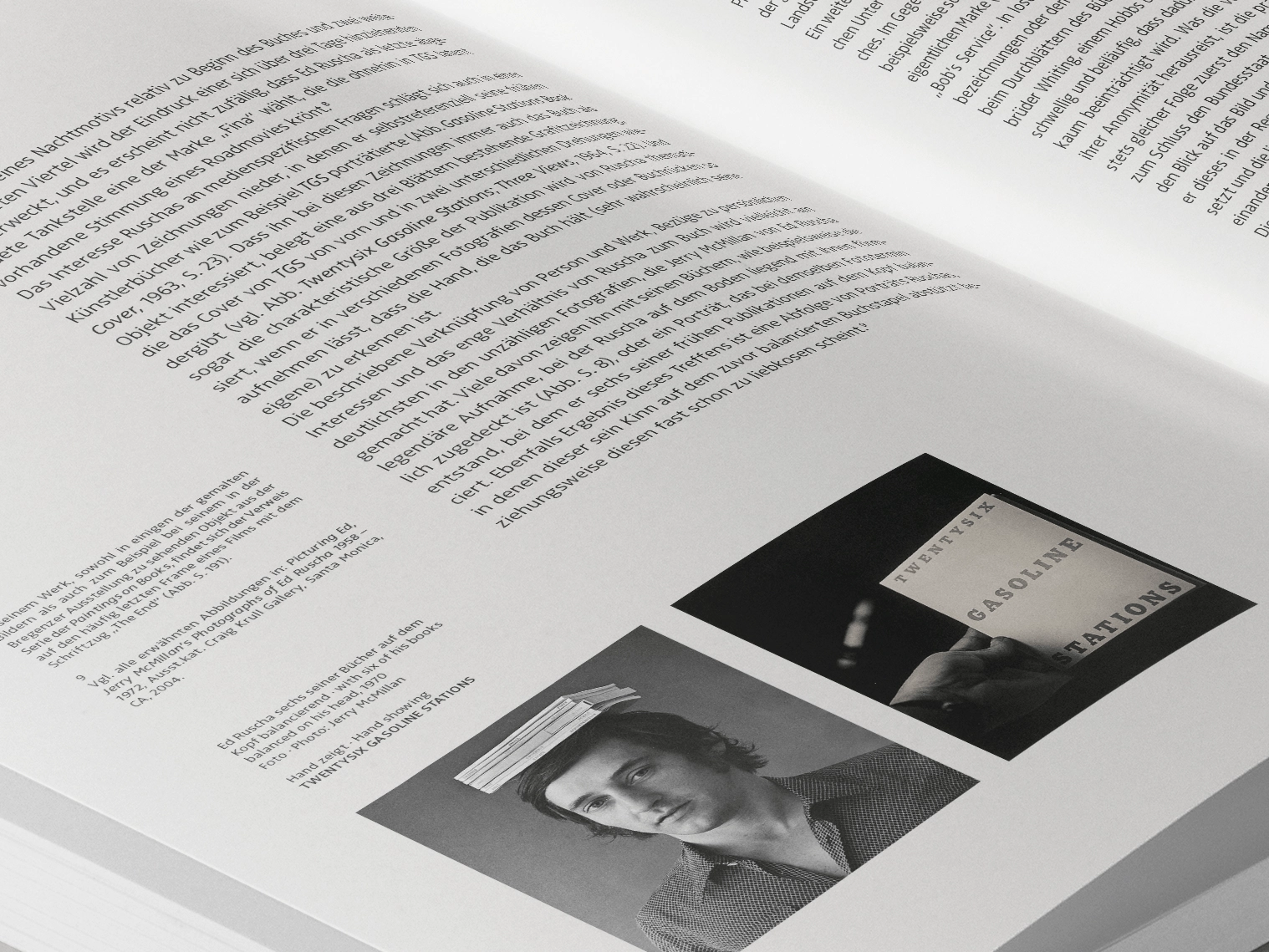 Buchgestaltung Reading Ed Ruscha Stefan Gaßner