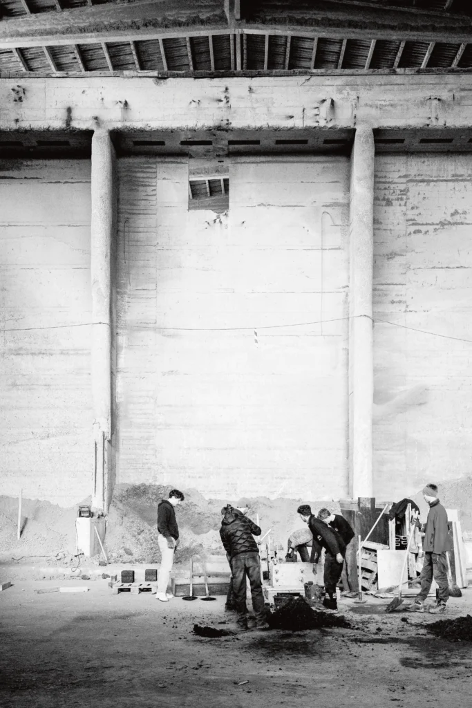 Lehmworkshop Brunnen. Studio Boltshauser, 2022